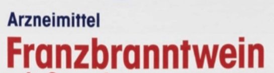 Der Franzbranntwein ALPA