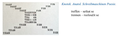 konkret. Poesie - treffen, trennen