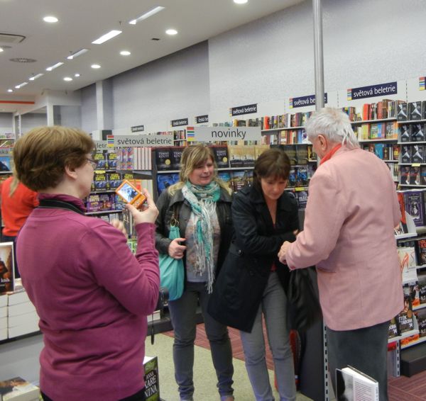 Vladimír Páral a čtenářky