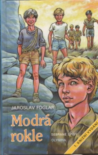 Obal knihy Modr&aacute; rokle