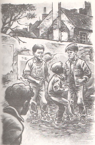 Ilustrace Miroslav Sch&ouml;nberg Modr&aacute; rokle