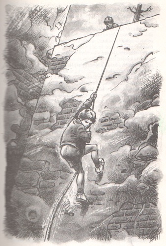 ilustrace k Modr&eacute; rokli Miroslav Sch&ouml;nberg