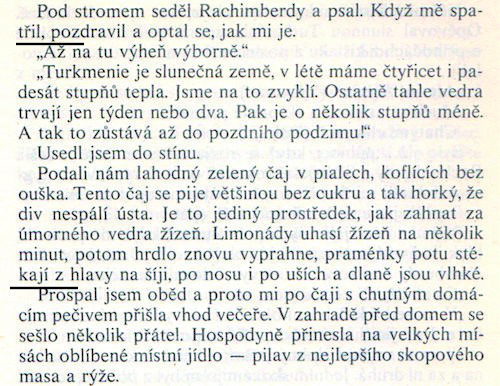 Luskač, text, Po stopách tygrů v Turkménii