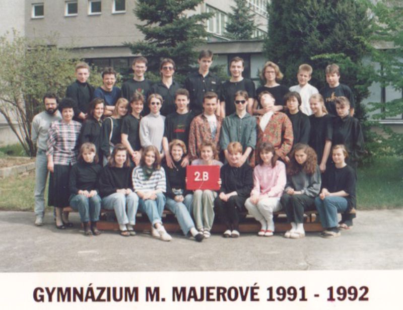 třída gymnázium Marie Majerové