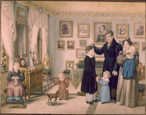 Familie Biedermeier