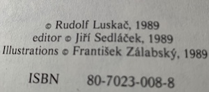 Luskač, tiráž