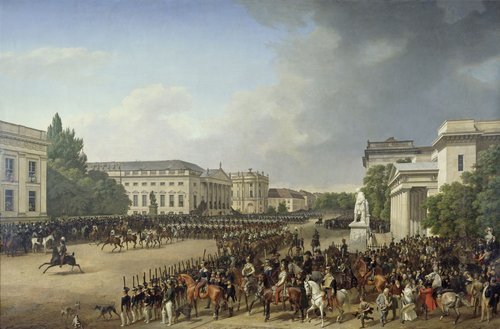 Parade am Operplatz