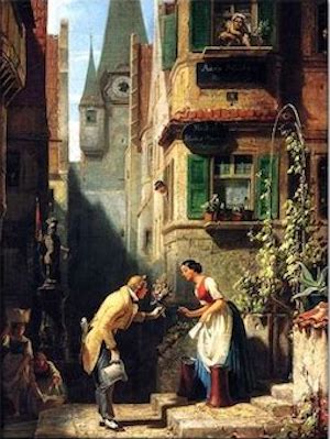 Carl Spitzweg Der ewige Hochzeitler