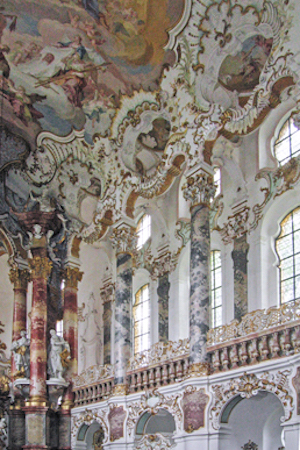 Die Wieskirche in Bayern